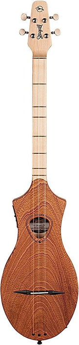 Seagull M4 Merlin Mahogany EQ Acoustic-Electric Dulcimer with Extra Set of M4 Strings (042517)