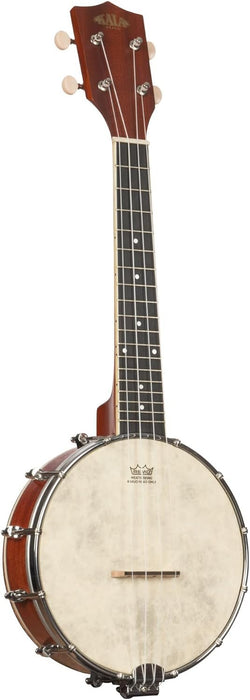 Kala Natural Mahogany Satin Concert Banjo Ukulele - Banjolele (KA-BNJ-MHG-C)