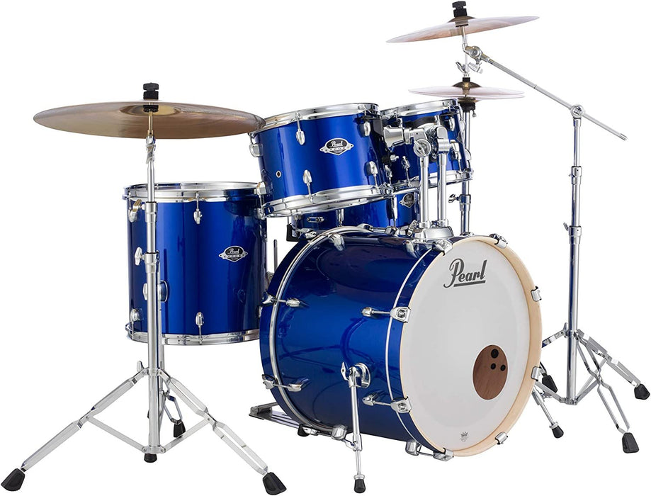 Pearl Export 5-Piece Drum Set with Hardware Pack - High Voltage Blue (EXX705N/C717)