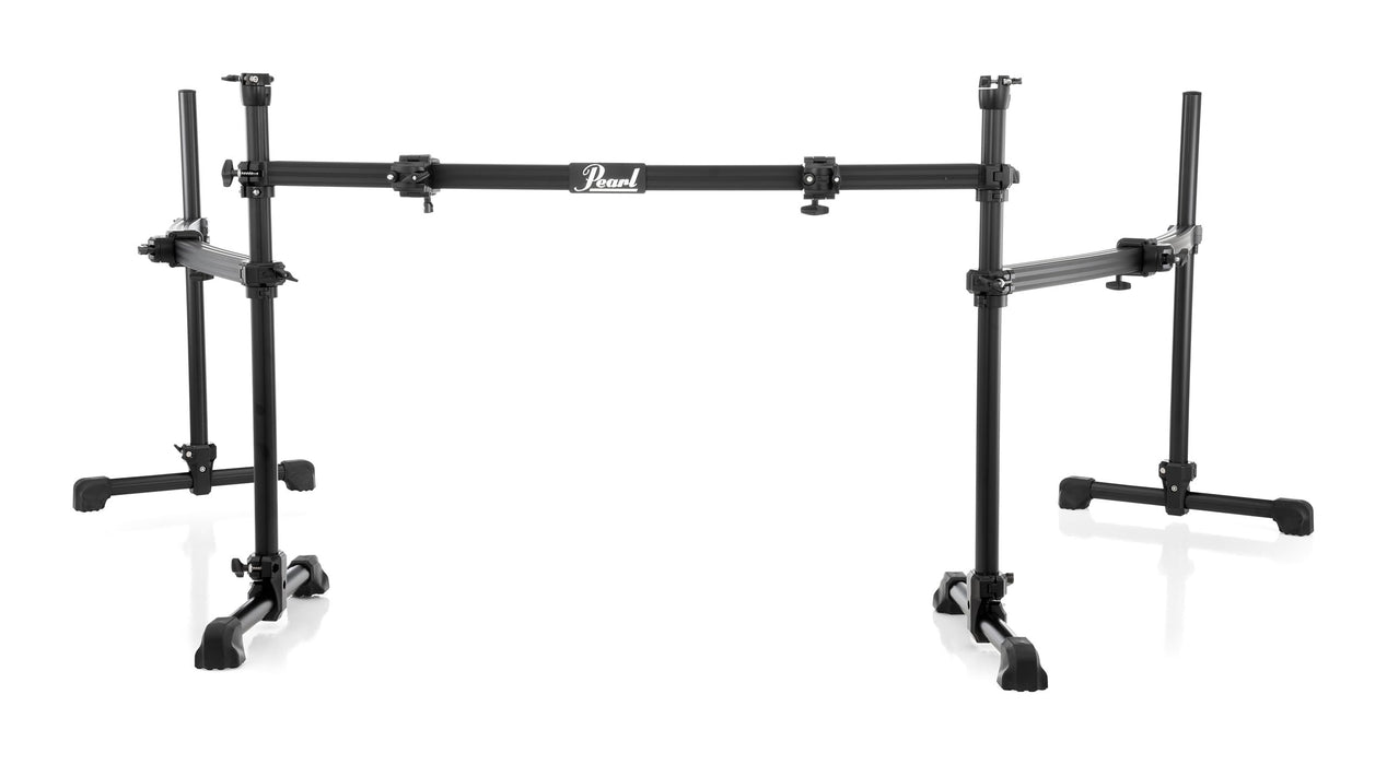 Pearl Icon Three-Sided Drum Rack, Curved/Black (W/Pcx100/B X4 & Pcl100/B X2)