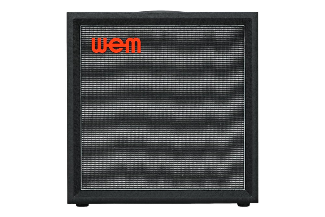 WEM Silver Starfinder 112 Speaker Cabinet with 1x12 Speaker, 150 Watts, 16 Ohm, Black