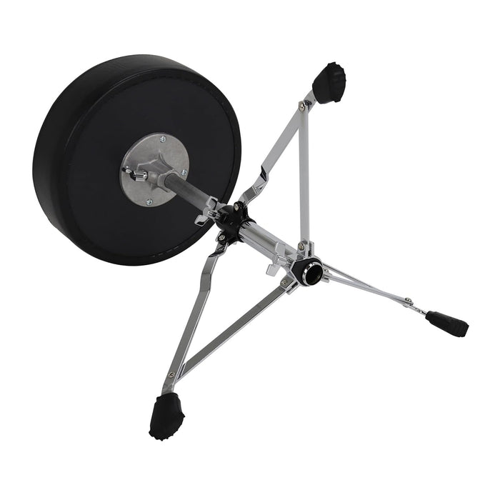 Gibraltar Drum Throne with Adjustable Height, Round Seat, Single-Braced Drum Stool, 4000 Series (4608)