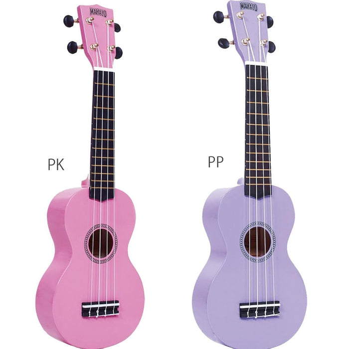 Mahalo Ukuleles MR1PK Rainbow Series Soprano Ukulele