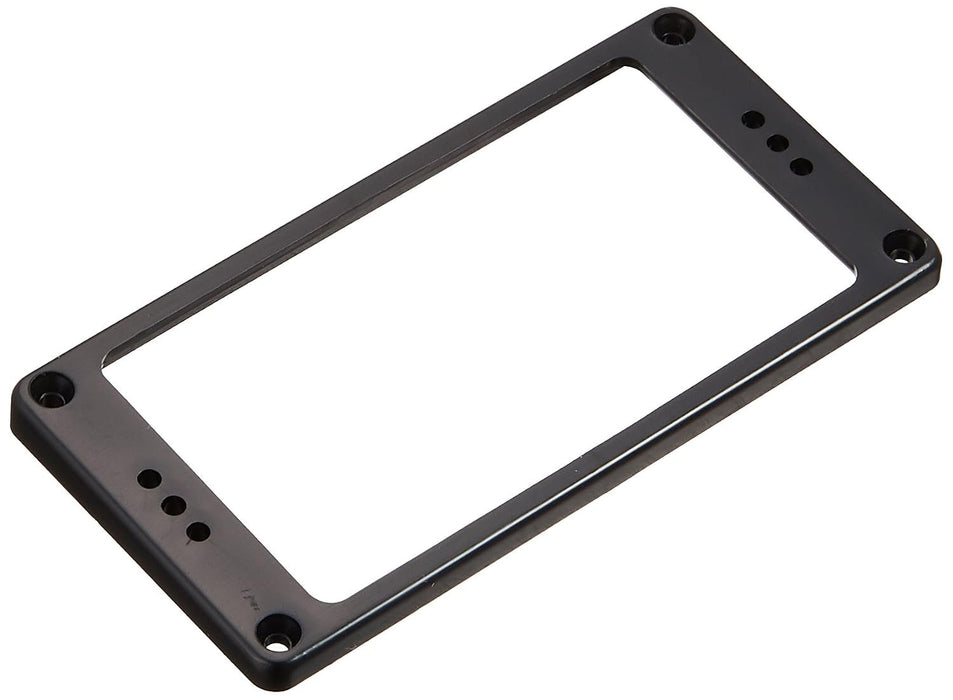 Schaller 130 Tonabnehmer-Zubehör Rahmen für Humbucker flach 6,35mm Kunststoff gerade Schwarz