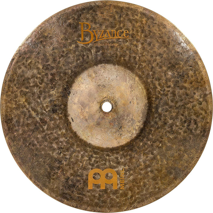 Meinl Cymbals Byzance 12" Extra Dry Splash — Made in Turkey — Hand Hammered B20 Bronze, 2-Year Warranty, B12EDS, inch