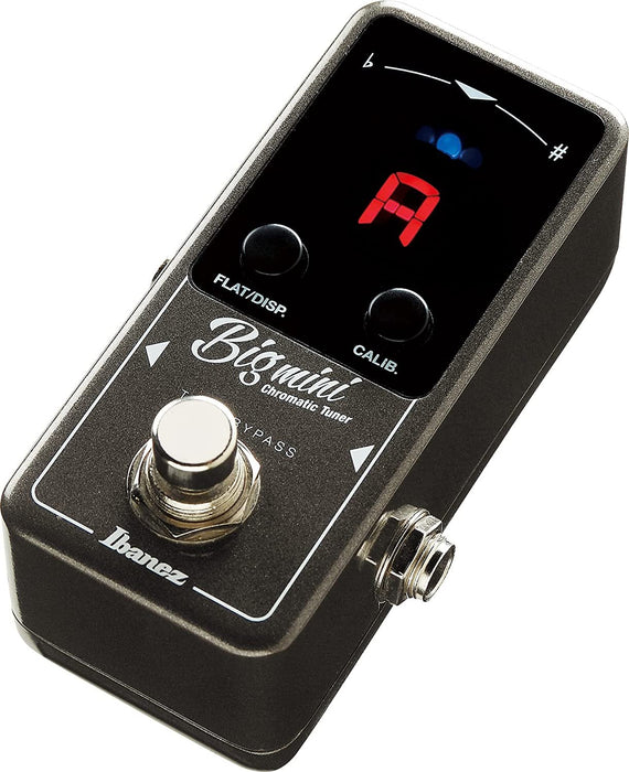 Ibanez BIGMINI Mini Chromatic Pedal Tuner Silver (1708)