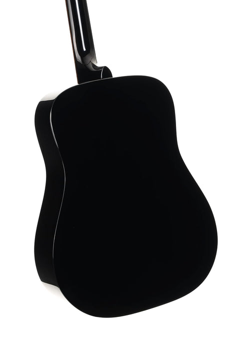 Cort EARTH60BK Earth 60 Dreadnought Acoustic Guitar Black Gloss