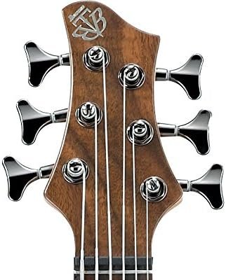 Ibanez 6-String Electric Bass Guitar - Low Gloss Natural (BTB746)