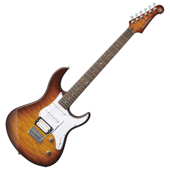 Yamaha Pacifica Series PAC212VFM Electric Guitar; Caramel Brown