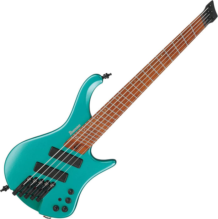 Ibanez EHB1005SMS Ergonomic Headless Bass 5-String Multi Scale Emerald Green Metallic Matte