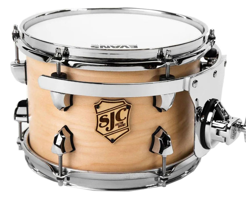 SJC Custom Drums Tour Series Rack Tom - 7-inch x 10-inch, Natural
