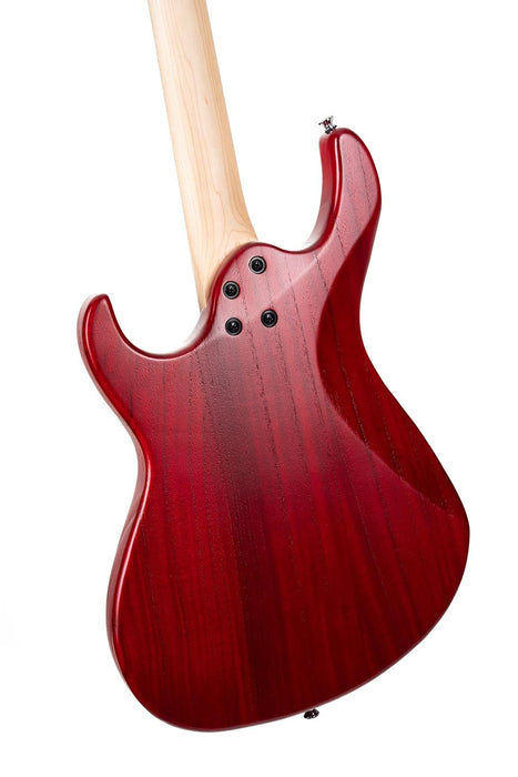 Cort G100 HH G Series Double Cutaway Electric Guitar, Open Pore Black Cherry