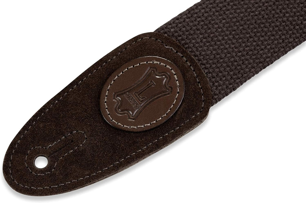 Levy's Leathers Signature Series Cotton XL Guitar Strap - Black (MSSC8-XL-BLK)