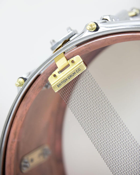 British Drum Co. FB-14-60-SN Firebird Series Copper Over Brass Snare 14" x 6"