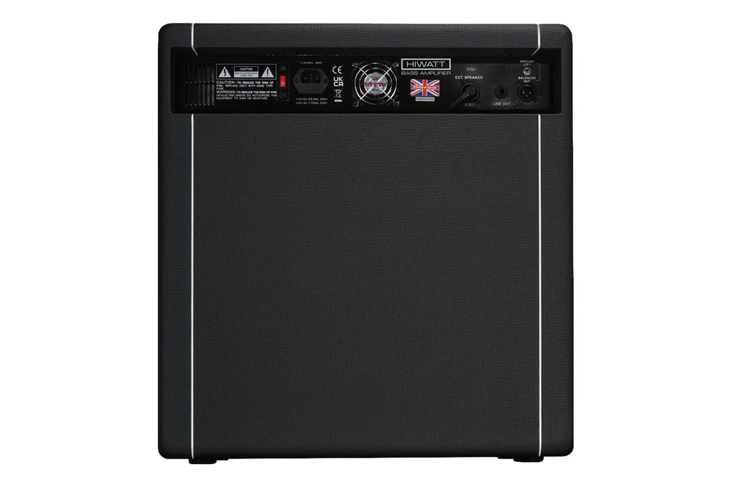 Hiwatt Bulldog 77 Combo, 100W Bass Amplifier, 12 Inch Speaker, Black