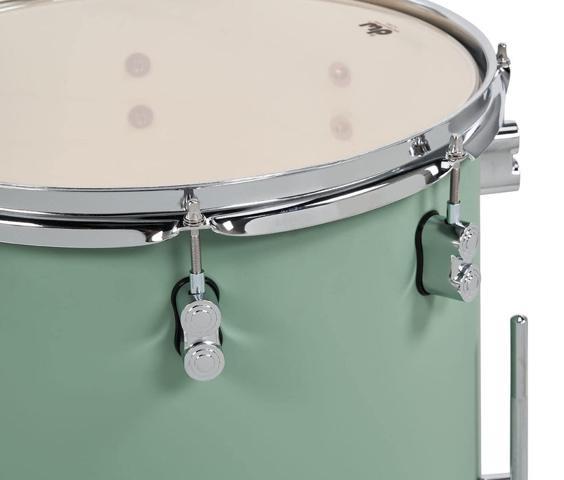 Pacific Drums & Percussion Drum Set Concept Maple 5-Piece, Satin Seafoam Shell Pack (PDCM2215SF)