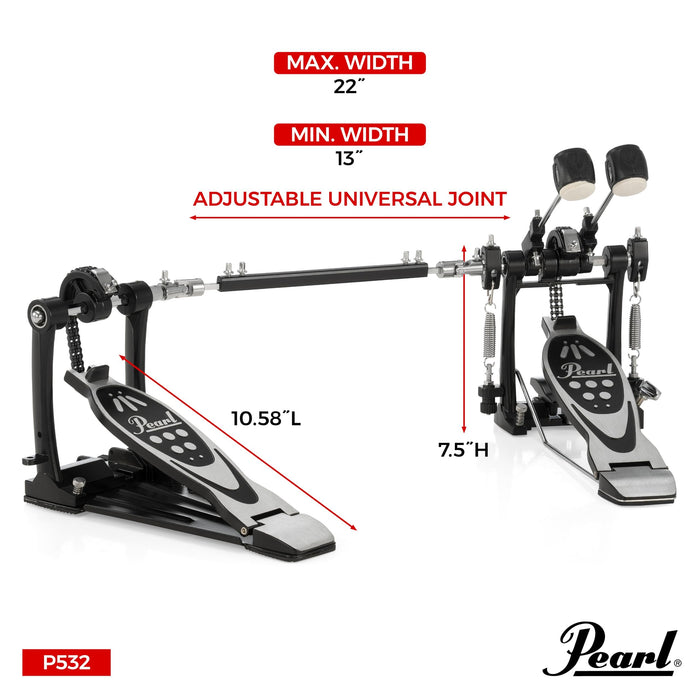 P532 Double Bass Drum Pedal