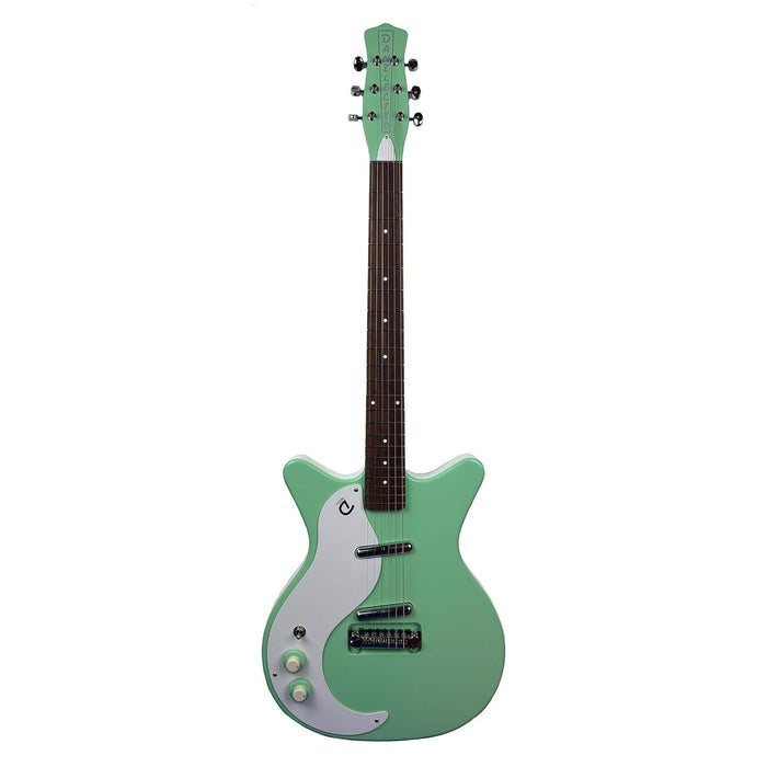 Danelectro 59 MOD New Os Plus Lefty Electric Guitar - Seafoam Green