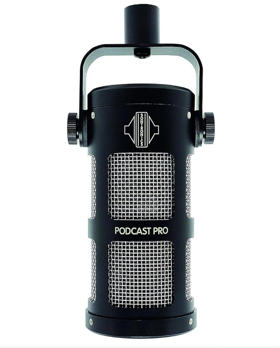 Sontronics Voicecasting Pack - Podcast/Streaming/Broadcast Microphone Set, Black