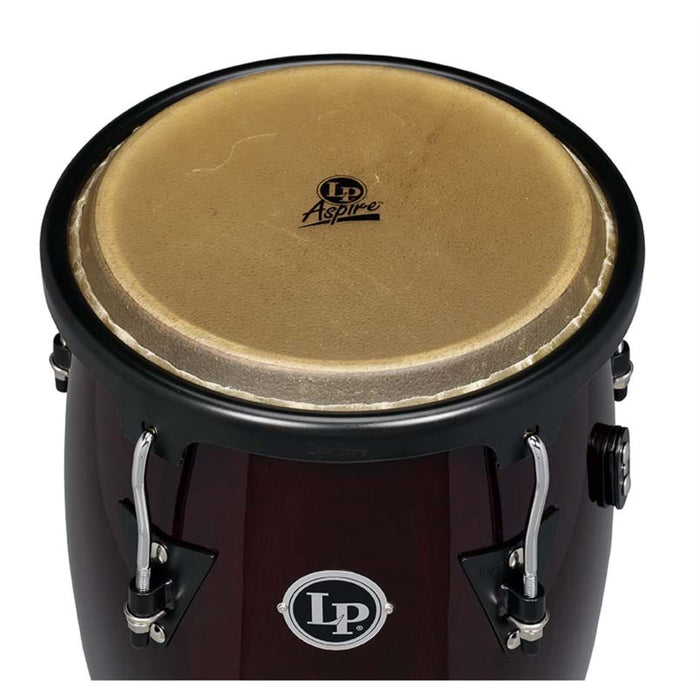 Latin Percussion LPA647-DW Conga Drum Dark Wood / Black