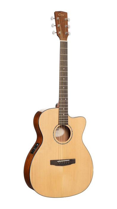 Cort L60CENAT Luce 60 OM Acoustic-Electric Guitar Natural Gloss