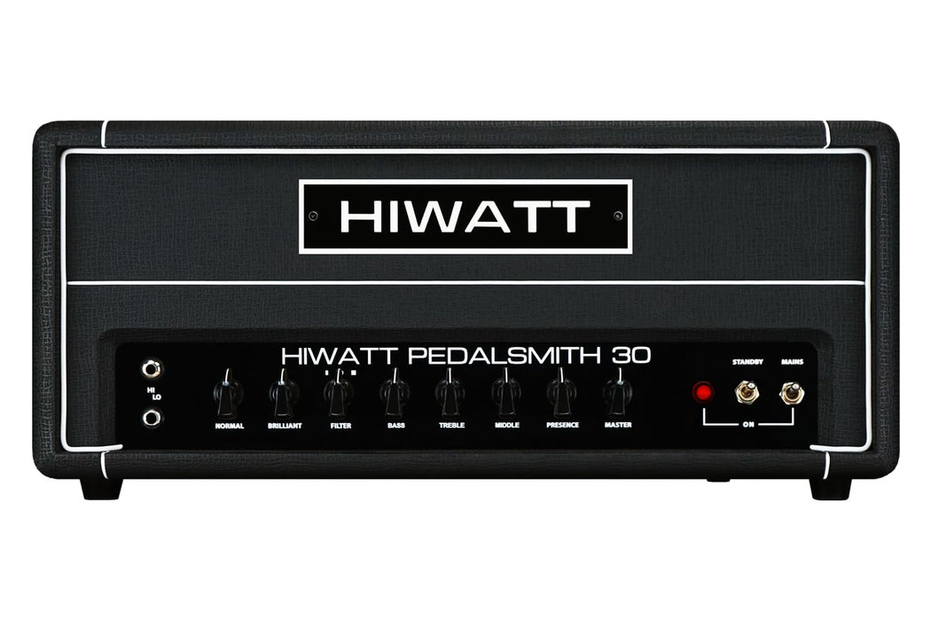 Hiwatt PEDALSMITH 30 Head Electric Guitar Amplifier, 30 Watts, with Effects Loop