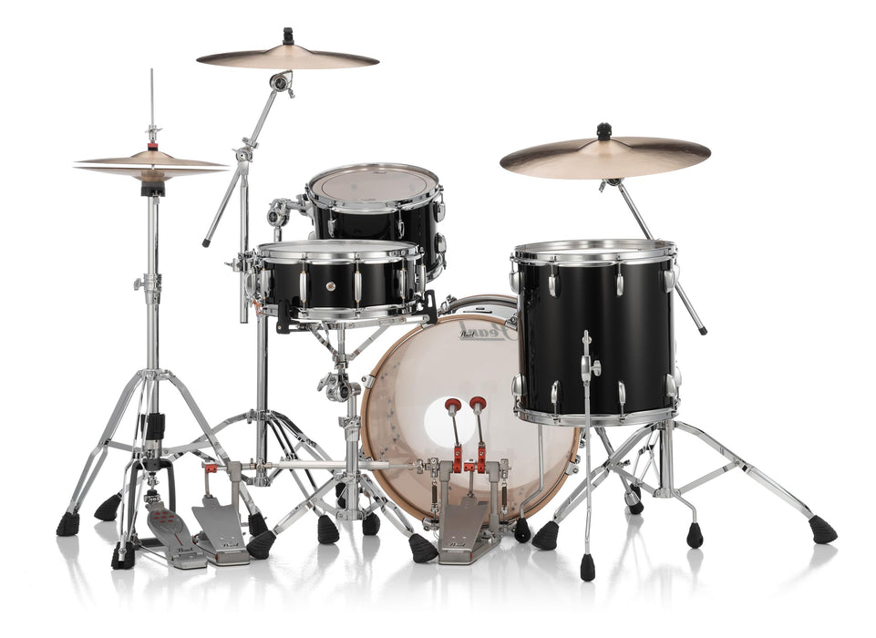 Pearl PMX Professional Series 3-Piece Drum Shell Pack 20/14/12 Piano Black