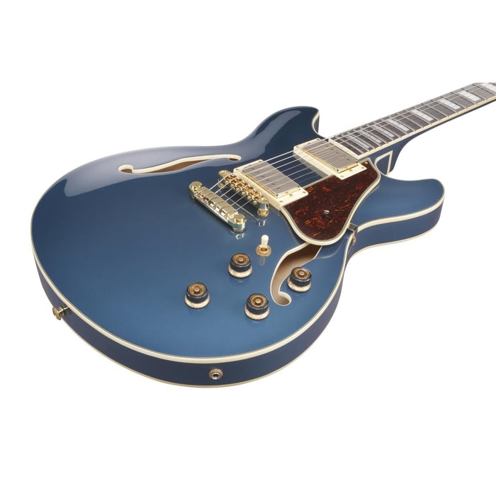 Ibanez Artcore AS73G Semi-hollow Electric Guitar - Prussian Blue Metallic