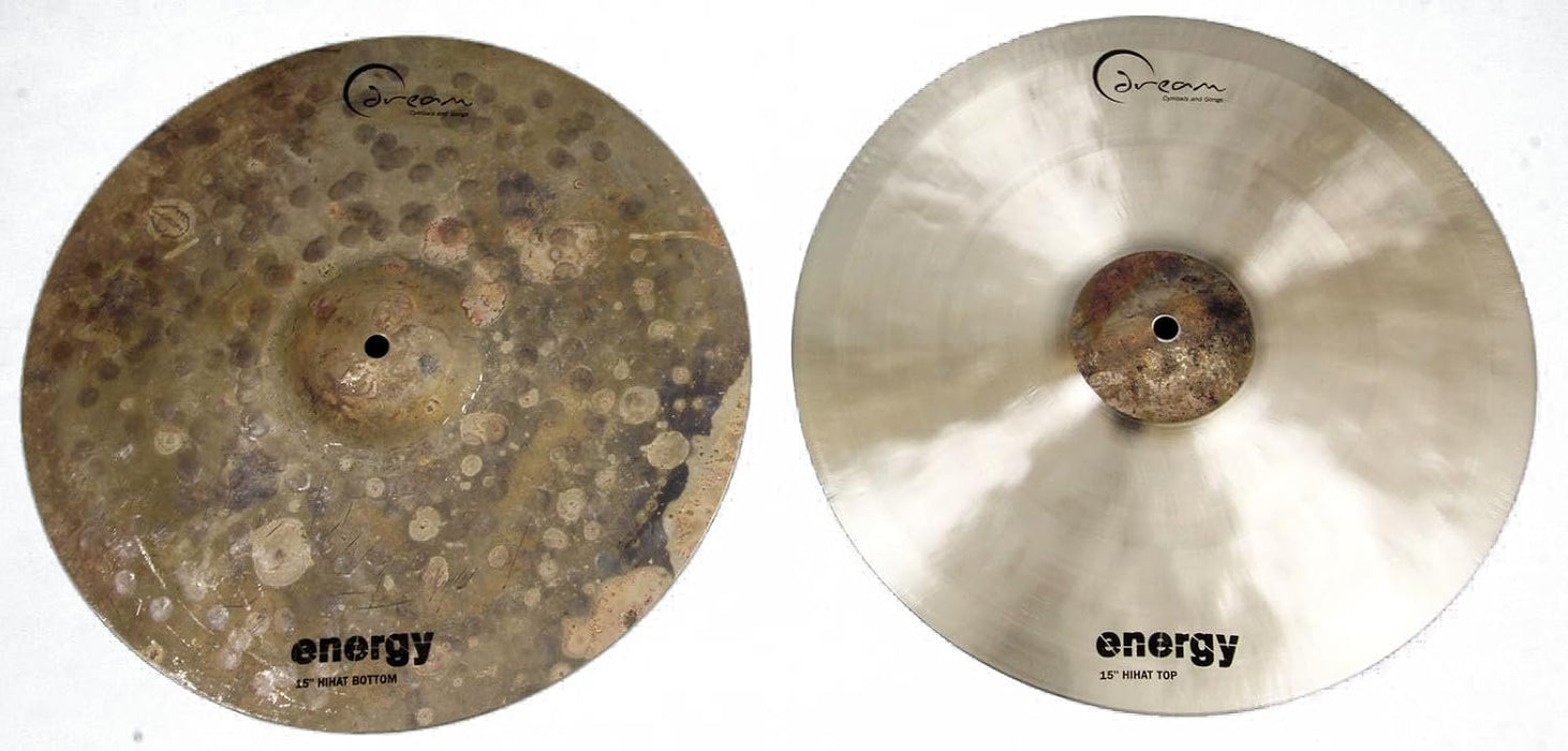 Dream Cymbals and Gongs EHH15 Energy Series Hi Hat Cymbal - 15 inch