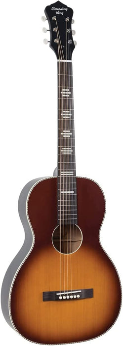Recording King RPS-7-LEFTY-TS Dirty 30's Series 7 Single 0 Guitar, Left Handed