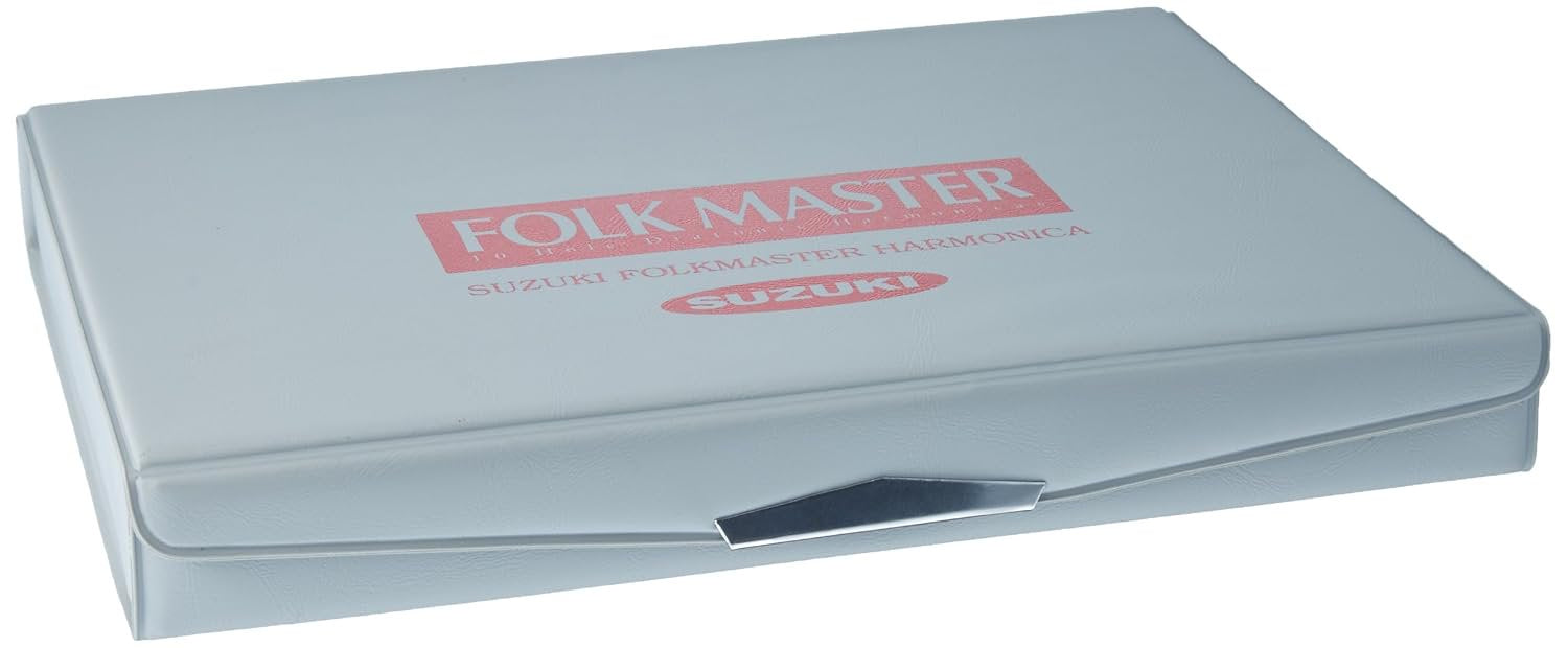 Suzuki 1072-S Folkmaster Standard 10-Hole Diatonic Harmonica, 12Piece Set