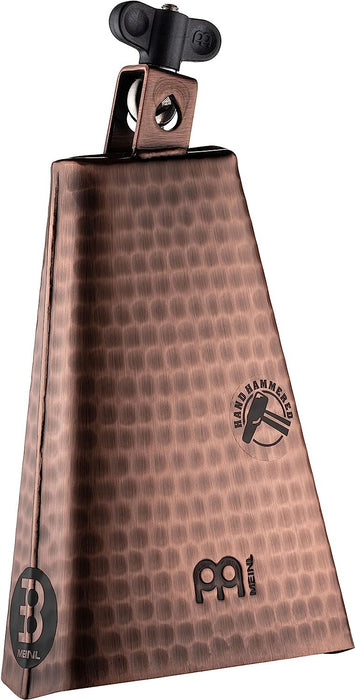 Meinl Percussion STB80BHH-C 8-Inch Big Mouth Hand Hammered Steel Cowbell, Copper Color Finish