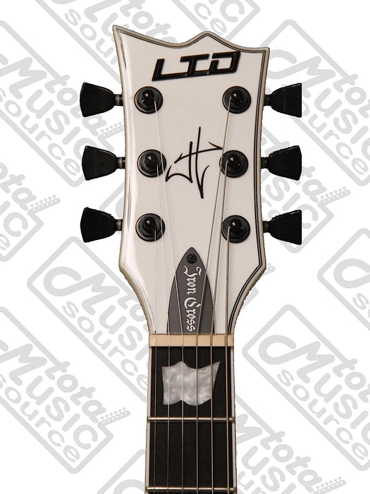 ESP LTD James Hetfield Iron Cross Left-Handed - Snow White