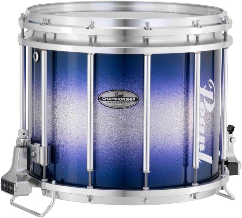 Pearl Championship Maple Varsity FFX Marching Snare Drum Burst Finish 13 x 11 in. Blue Silver #960