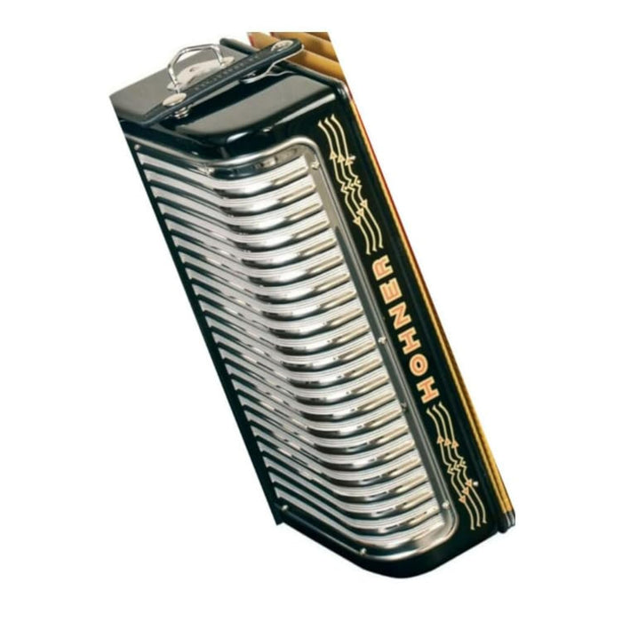 Hohner 3523FB Corona II Classic Accordion (FBEb Keys, Jet Black)