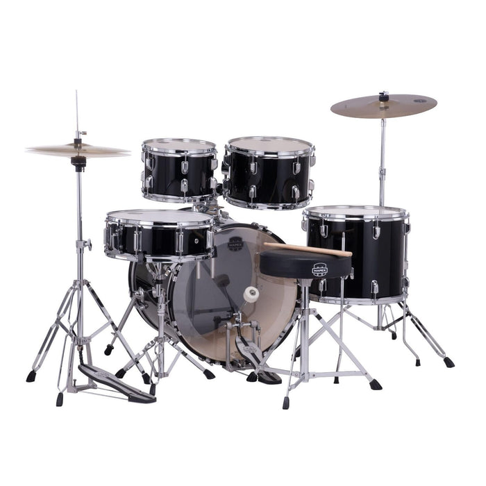 Mapex Comet Series Drum Set, Standard Size - Dark Black (CM5294FTCDK)