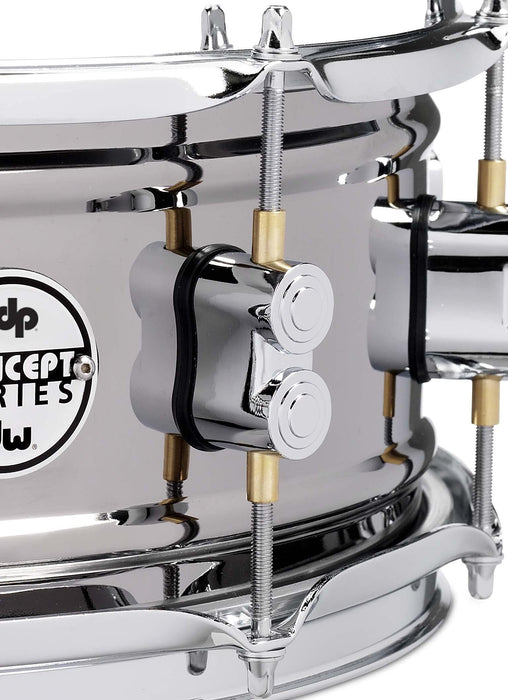 PDP Concept Series 6x12" Snare Drum - Black Nickel Over Steel (PDSN0612BNCR)