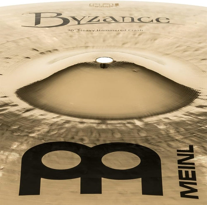 Meinl Cymbals Byzance 20" Extra Dry Thin Crash — MADE IN TURKEY — Hand Hammered B20 Bronze, 2-YEAR WARRANTY, B20EDTC