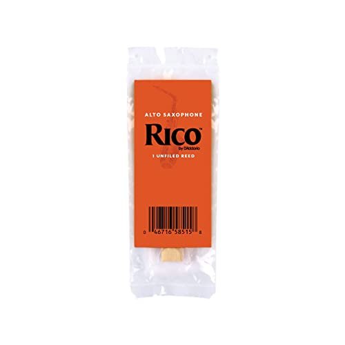 D’Addario Woodwinds - Rico Alto Sax Reeds - Reeds for Alto Saxophone - Alto Saxophone Reeds Crafted for Beginners, Students, Educators - Strength 1.5, 50-Pack