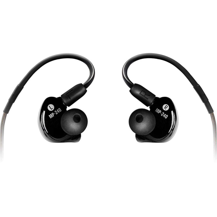 Mackie MP Series In-Ear Headphones & Monitors with Dual Hybrid Drivers (MP-240)