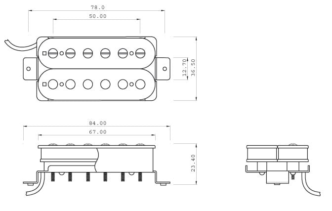 FretMax Pickup Kit - Build Your Own Humbucker (FMBYOH)