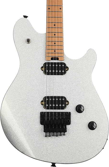 EVH Wolfgang WG Standard, Baked Maple Fingerboard, Silver Sparkle (5107003517)