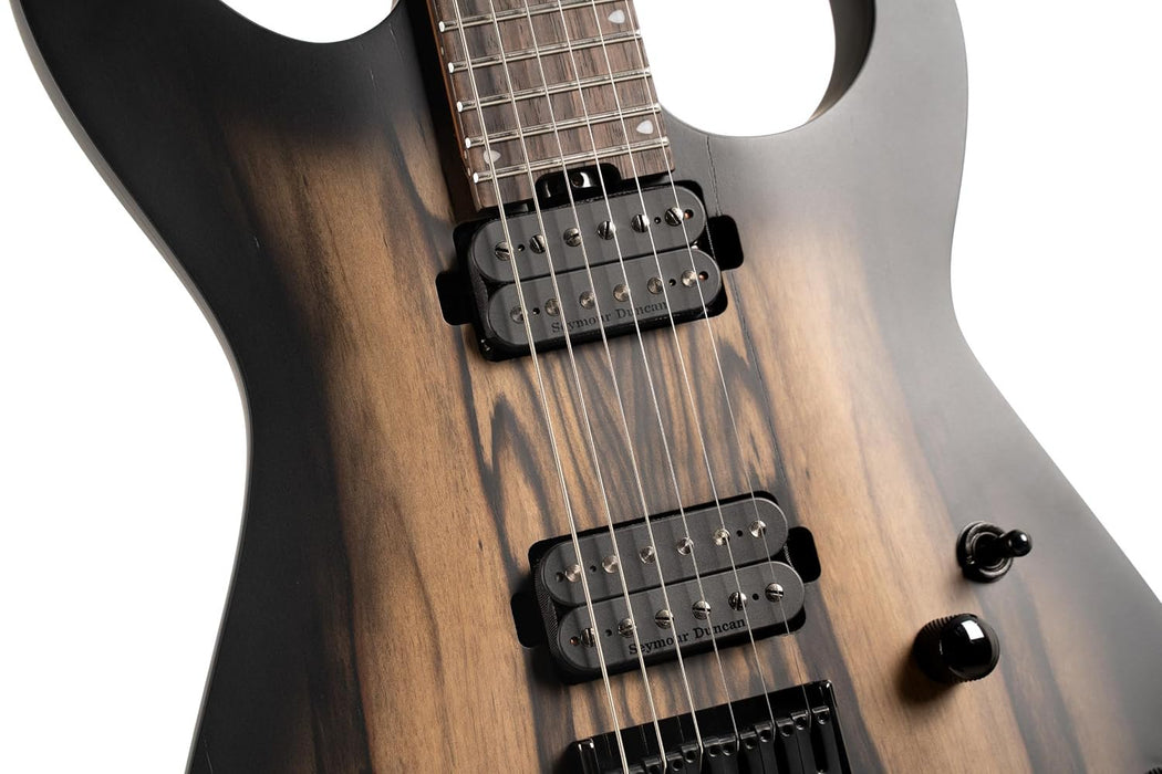 Cort KX500-NBB KX500 6-String Electric Guitar Natural Black Burst