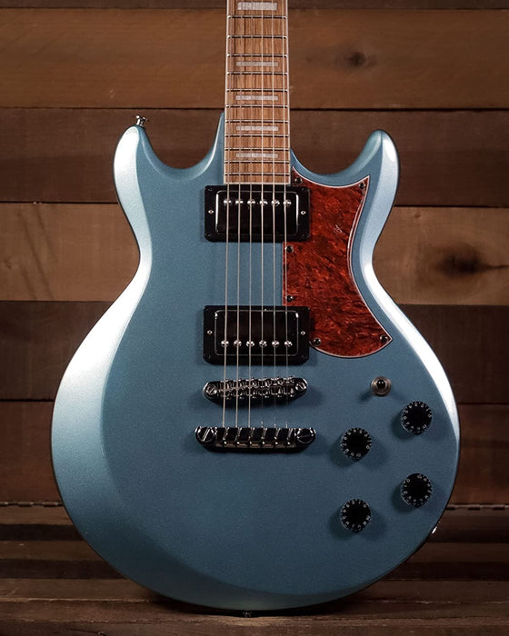 Ibanez AX 6 String Solid-Body Electric Guitar, Right, Baltic Blue Metallic, Full (AX120BEM)