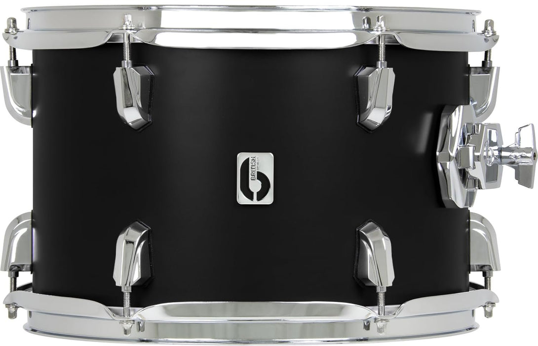 British Drum Co. ENG-10-7-RT-STB Enigma 10x7 Rack Tom Satin Black