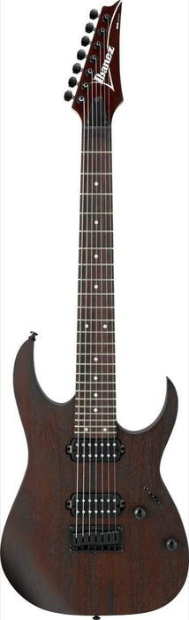 Ibanez RG Series RG7421 Fixed Bridge 7-String Electric Guitar Flat Walnut