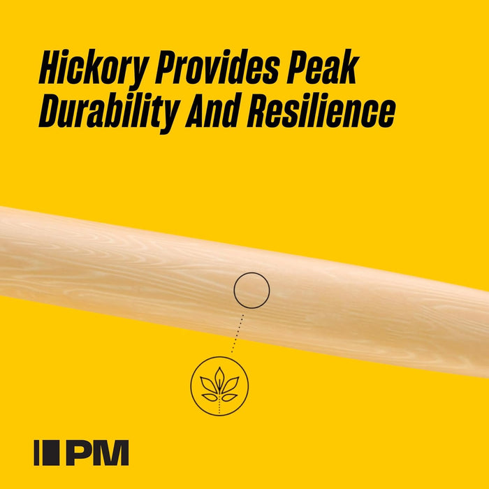 ProMark Drum Sticks - Classic Forward 5B Hickory Drumsticks, Oval Wood Tip, Buy 3 Pairs Get 1 Free