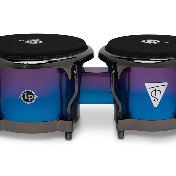 Latin Percussion Tony Succar Signature Bongos - 7-1/4" & 8-5/8" Natural Rawhide Drum Set