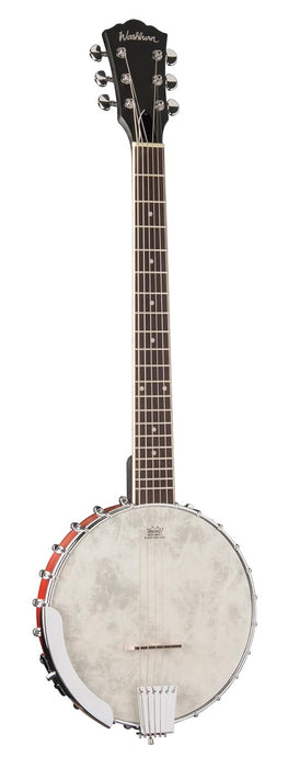 Washburn Americana Series B6-A 6-string Open Back Banjo