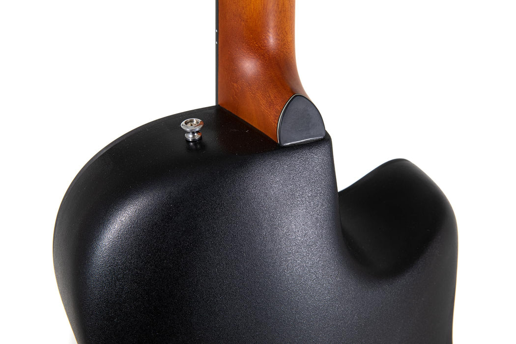 Ovation CE44L-5 Celebrity Elite Mid Depth Black linkshandige elektrisch-akoestische westerngitaar (OV533.129)